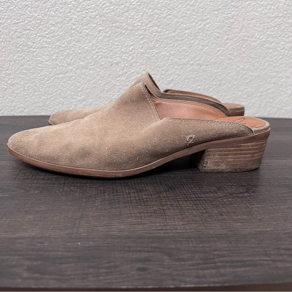 Zodiac tan leather slip on mules with heel western boho size 9.5 - Picture 5 of 14